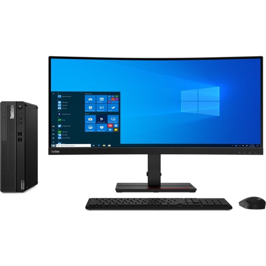 Lenovo ThinkCentre M75s Gen 2 11JB000NUS Desktop Computer - AMD Ryzen 3 4350G Quad-core (4 Core) 3.80 GHz - 8 GB RAM DDR4 SDRAM - 128 GB SSD - Small Form Factor - Raven Black 11JB000NUS