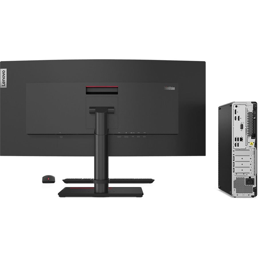 Lenovo ThinkCentre M75s Gen 2 11JB000NUS Desktop Computer - AMD Ryzen 3 4350G Quad-core (4 Core) 3.80 GHz - 8 GB RAM DDR4 SDRAM - 128 GB SSD - Small Form Factor - Raven Black 11JB000NUS