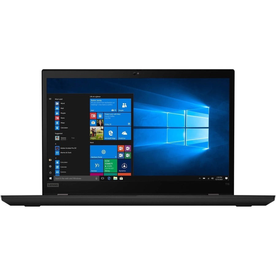 Lenovo ThinkPad T15 Gen 2 20W400K3CA 15.6" Notebook - Full HD - 1920 x 1080 - Intel Core i5 11th Gen i5-1145G7 Quad-core (4 Core) 2.6GHz - 16GB Total RAM - 512GB SSD - Black - no ethernet port - not compatible with mechanical docking stations 20W400K3CA