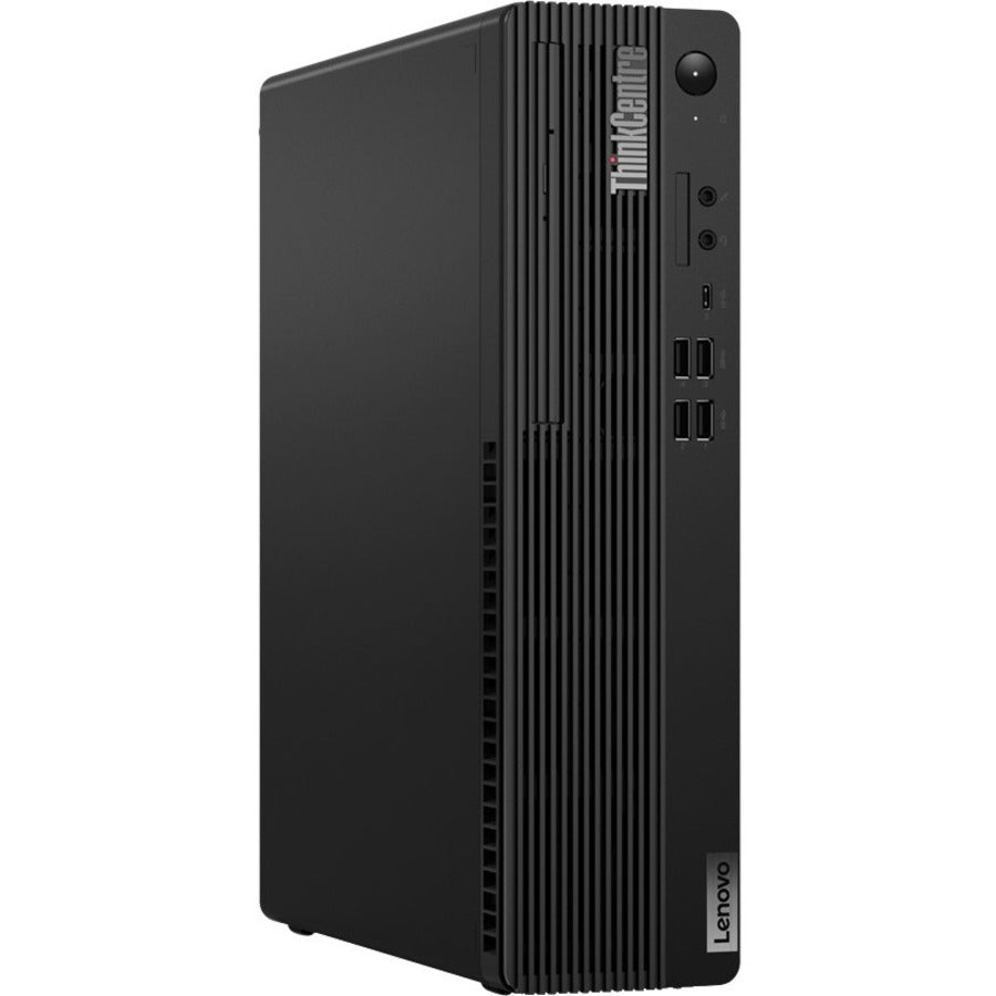 Lenovo ThinkCentre M90s Gen 3 11TT0000US Desktop Computer - Intel Core i5 12th Gen i5-12500 Hexa-core (6 Core) 3 GHz - 8 GB RAM DDR5 SDRAM - 256 GB M.2 PCI Express NVMe 4.0 SSD - Small Form Factor - Raven Black 11TT0000US