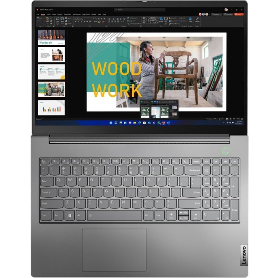 Lenovo ThinkBook 15 G4 IAP 21DJ000SCA 15.6" Notebook - Full HD - 1920 x 1080 - Intel Core i7 12th Gen i7-1255U Deca-core (10 Core) 1.70 GHz - 8 GB Total RAM - 8 GB On-board Memory - 512 GB SSD - Mineral Gray 21DJ000SCA