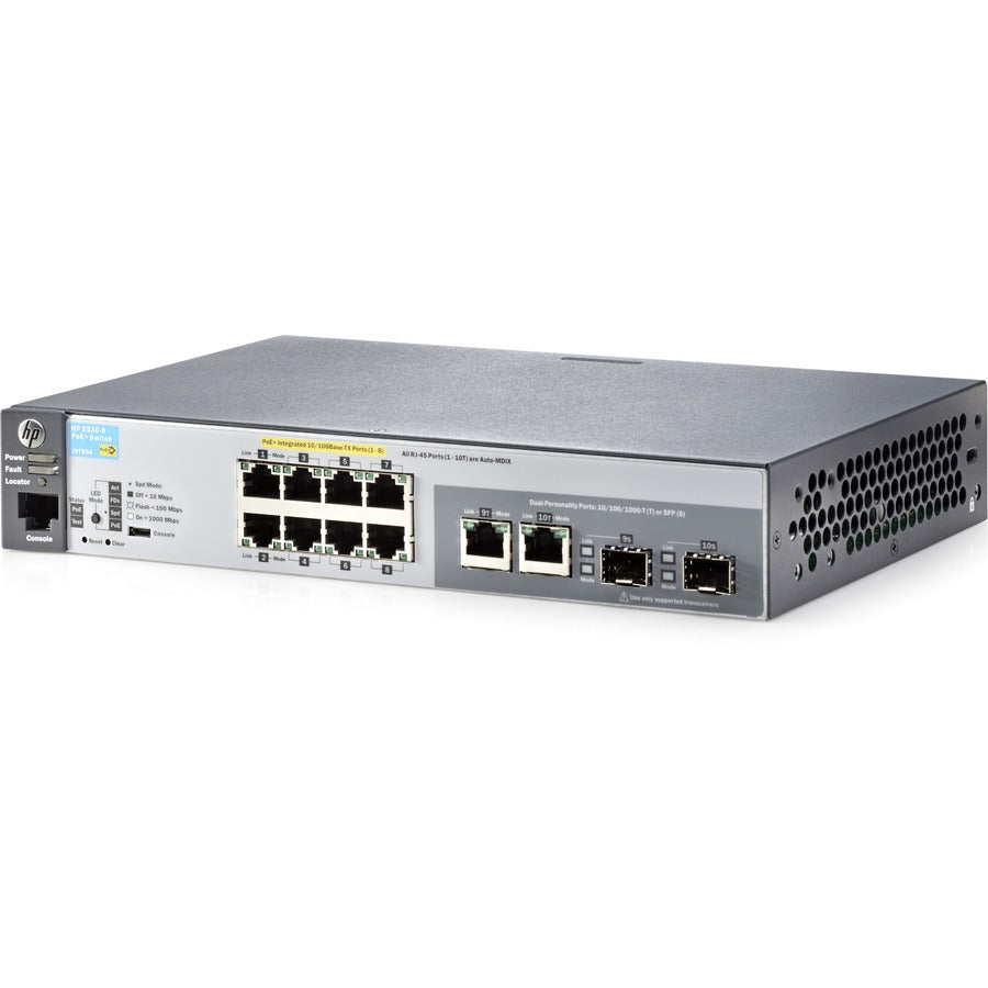 Commutateur HPE 2530-8-PoE+ J9780A