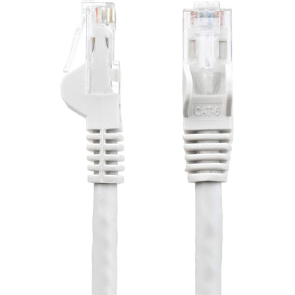 StarTech.com 15ft CAT6 Ethernet Cable - White Snagless Gigabit - 100W PoE UTP 650MHz Category 6 Patch Cord UL Certified Wiring/TIA N6PATCH15WH