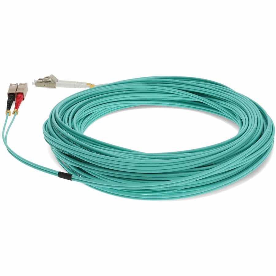 AddOn Fiber Optic Duplex Patch Network Cable ADD-SC-LC-40M5OM4