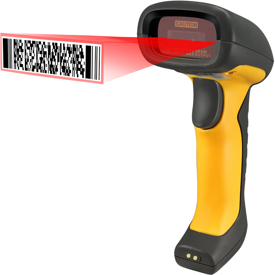 Adesso NuScan 5200TR - 2.4GHz RF Wireless Antimicrobial & Waterproof 2D Barcode Scanner NUSCAN 5200TR