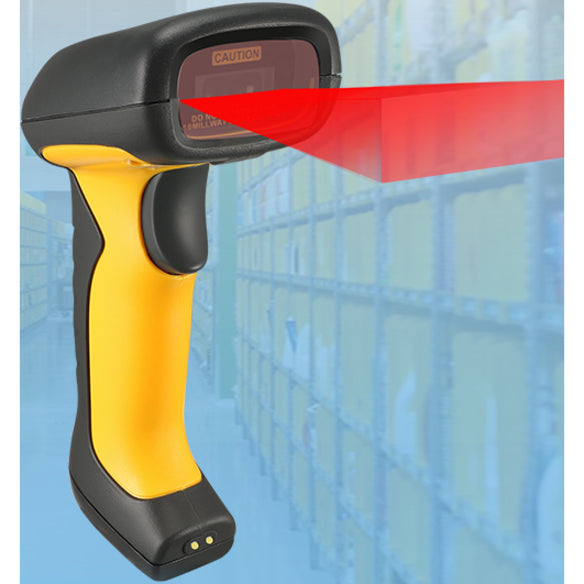 Adesso NuScan 5200TR - 2.4GHz RF Wireless Antimicrobial & Waterproof 2D Barcode Scanner NUSCAN 5200TR