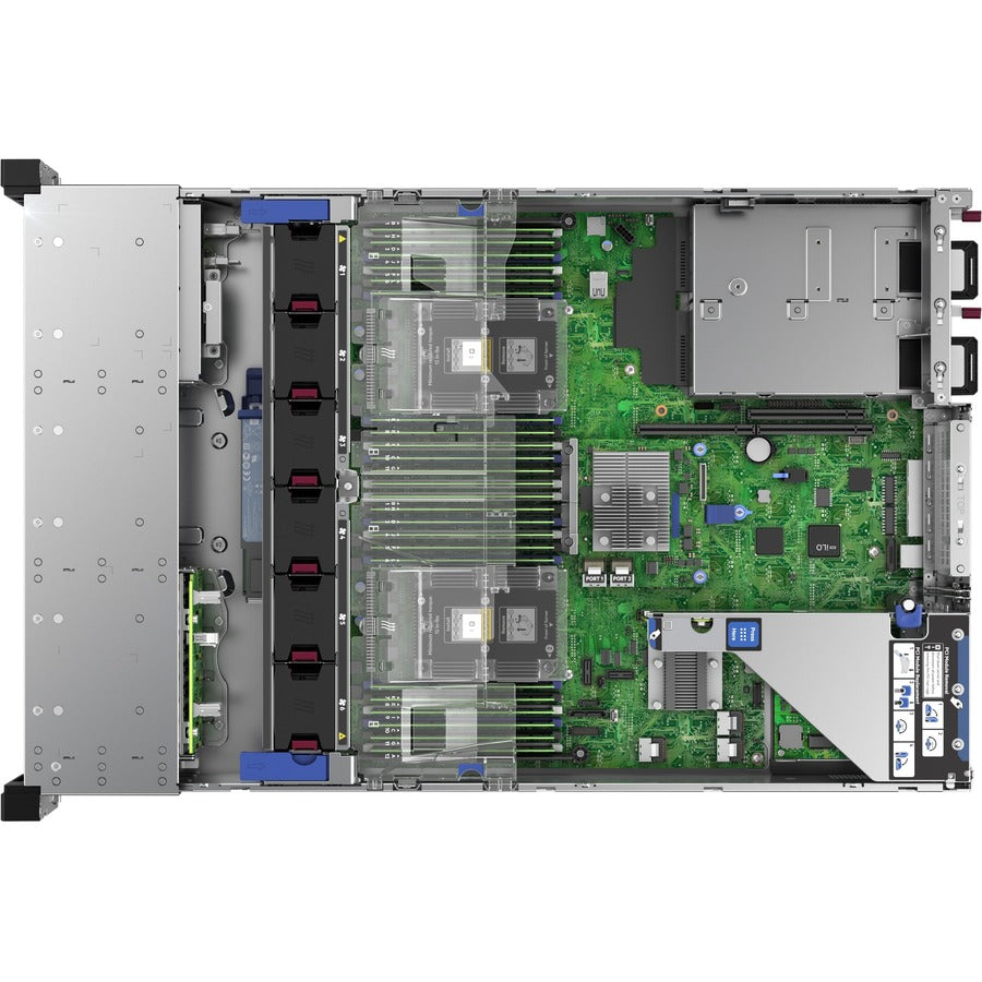 HPE ProLiant DL380 G10 2U Rack Server - 1 x Intel Xeon Silver 4214 2.20 GHz - 16 GB RAM - 12Gb/s SAS Controller P02468-B21