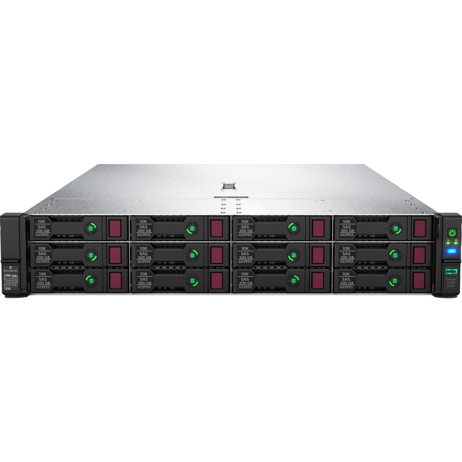 HPE ProLiant DL380 G10 2U Rack Server - 1 x Intel Xeon Gold 6242 2.80 GHz - 32 GB RAM - Serial ATA/600, 12Gb/s SAS Controller P20245-B21