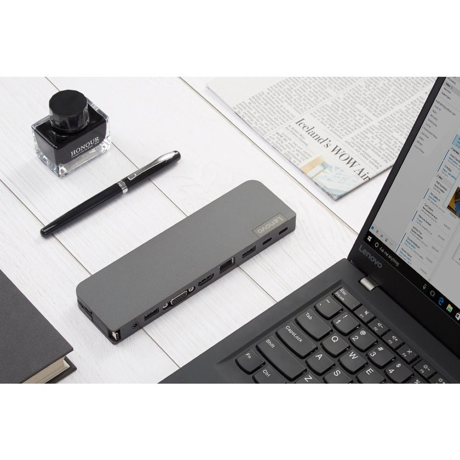 Mini-station d'accueil Lenovo USB-C 40AU0065US