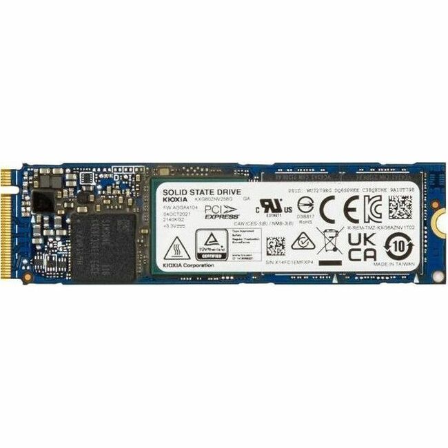 Disque SSD Supermicro XG6 256 Go - M.2 2280 interne - PCI Express NVMe (PCI Express NVMe 3.0) HDS-TMN0-KXG60ZNV256G