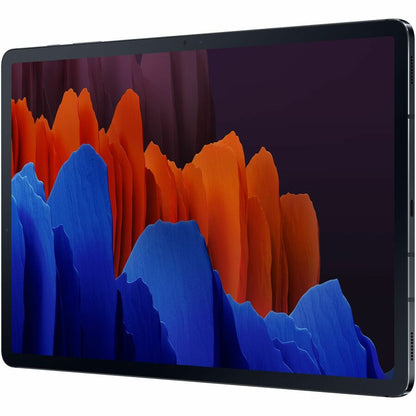 Samsung Galaxy Tab S7+ SM-T970 Tablet - 12.4" WQXGA+ - Qualcomm Snapdragon 865 5G+ Octa-core - 6 GB - 256 GB Storage - Android 10 - Mystic Black SM-T970NZKEXAC