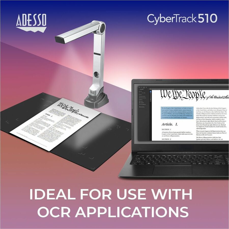 Adesso Cybertrack 510 Document Camera CYBERTRACK 510