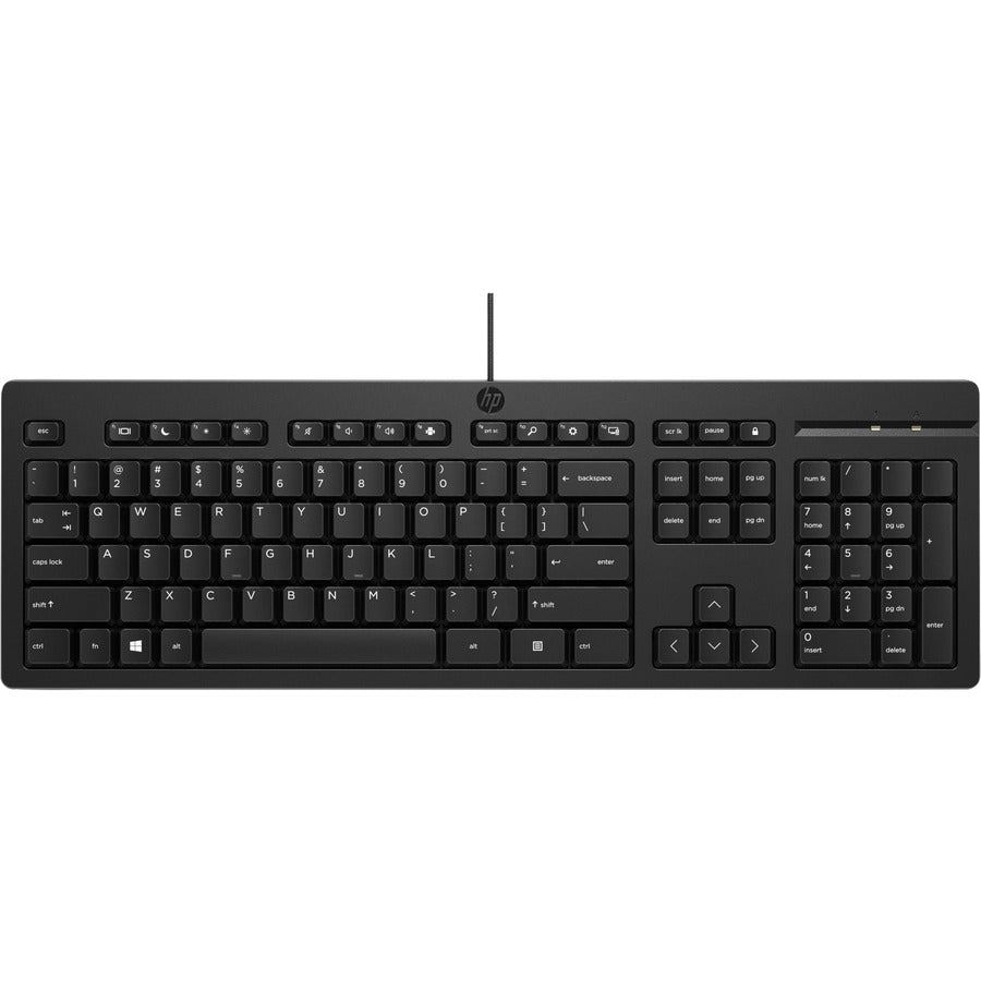 HP 125 Wired Keyboard 266C9AA#ABA