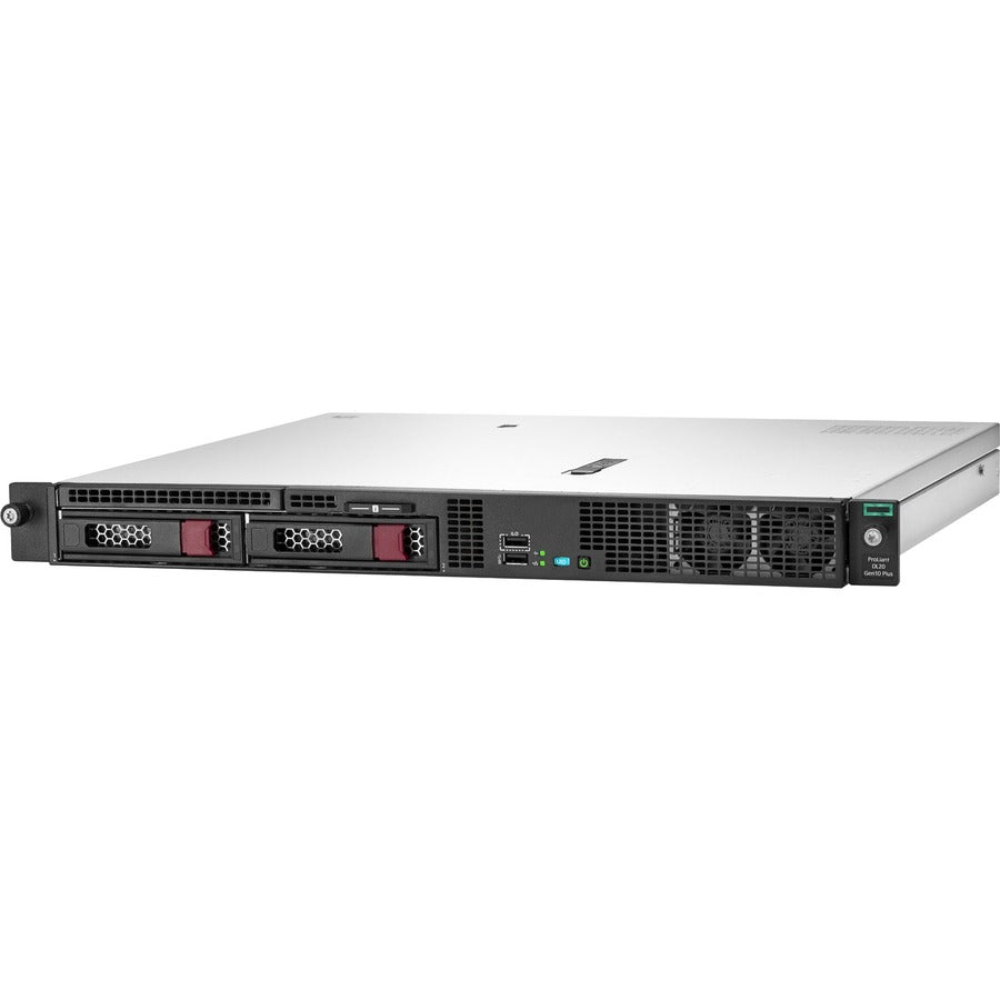 HPE ProLiant DL20 G10 Plus 1U Rack Server - 1 x Intel Xeon E-2314 2.80 GHz - 16 GB RAM - Serial ATA Controller P44113-B21