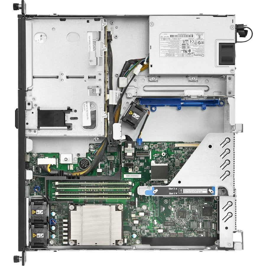 HPE ProLiant DL20 G10 Plus 1U Rack Server - 1 x Intel Xeon E-2314 2.80 GHz - 16 GB RAM - Serial ATA Controller P44113-B21