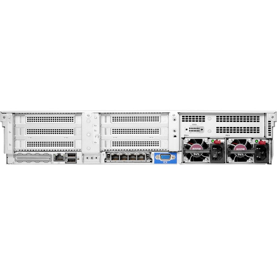 HPE ProLiant DL380 G10 Plus 2U Rack Server - 1 x Intel Xeon Silver 4310 2.10 GHz - 32 GB RAM - 12Gb/s SAS Controller P55246-B21