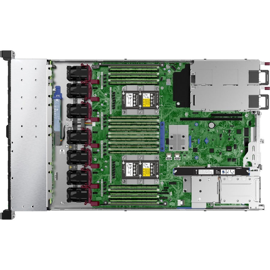 HPE ProLiant DL360 G10 1U Rack Server - 1 x Intel Xeon Silver 4208 2.10 GHz - 32 GB RAM - Serial ATA, 12Gb/s SAS Controller P56955-B21