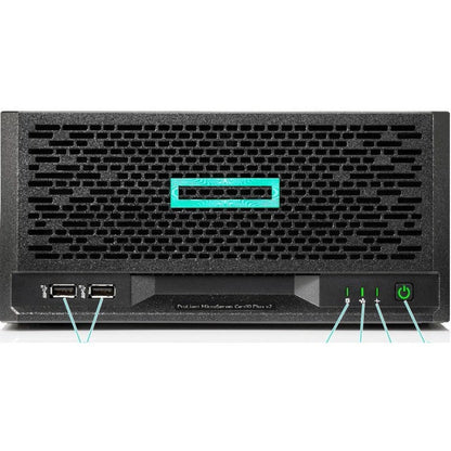 HPE ProLiant MicroServer Gen10 Plus v2 Ultra Micro Tower Server - 1 x Intel Xeon E-2314 2.80 GHz - 16 GB RAM - 1 TB HDD - (1 x 1TB) HDD Configuration - Serial ATA Controller P54654-001