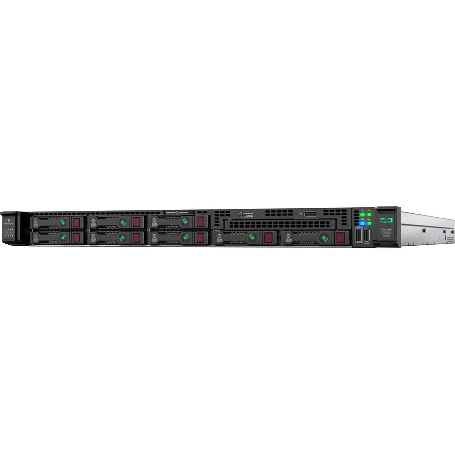 HPE ProLiant DL360 G10 1U Rack Server - 1 x Intel Xeon Gold 5218 2.30 GHz - 32 GB RAM - Serial ATA, 12Gb/s SAS Controller P56958-421