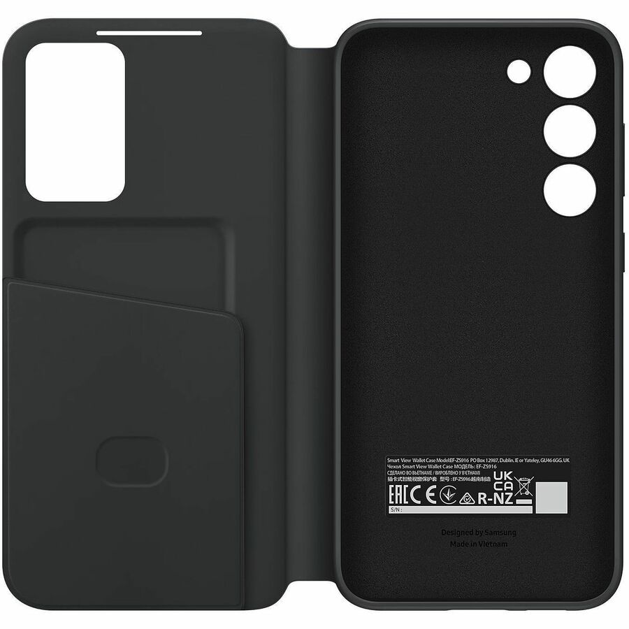 Samsung Carrying Case (Wallet) Samsung Galaxy S23+ Smartphone - Black EF-ZS916CBEGCA