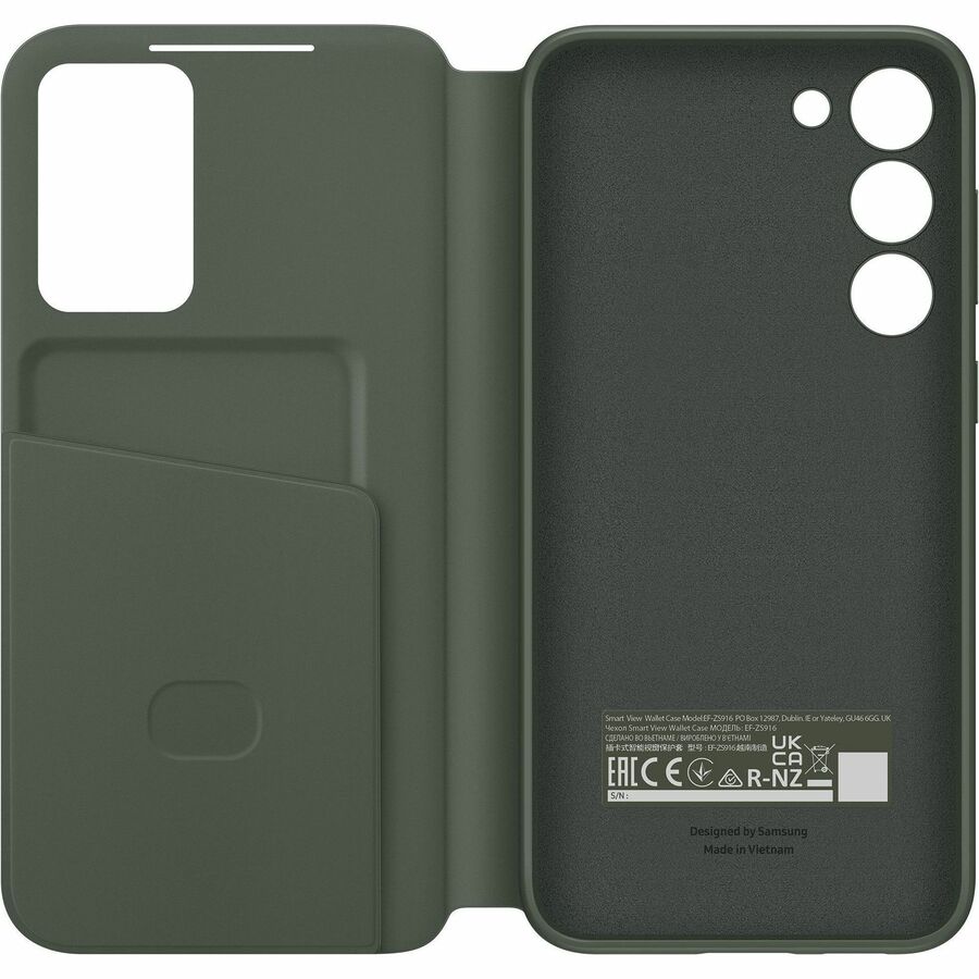 Samsung Carrying Case (Wallet) Samsung Galaxy S23+ Smartphone - Green EF-ZS916CGEGCA