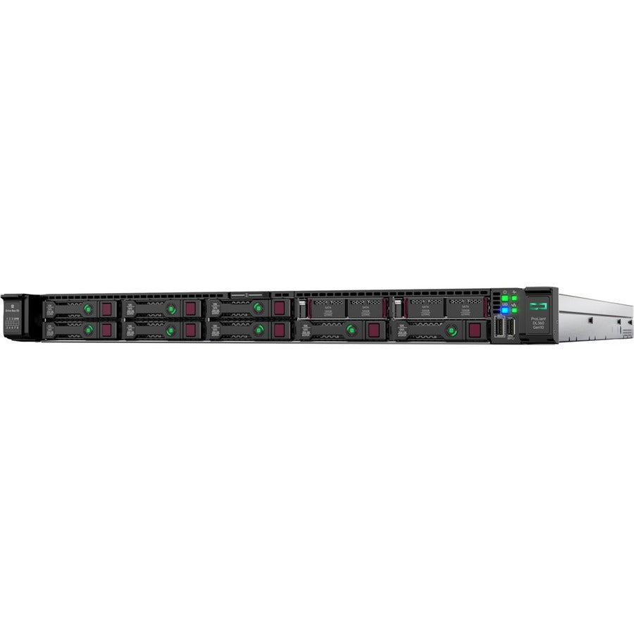 HPE ProLiant DL360 G10 1U Rack Server - 1 x Intel Xeon Silver 4208 2.10 GHz - 64 GB RAM - 960 GB SSD - (2 x 480GB) SSD Configuration - Serial ATA/600 Controller P63679-B21