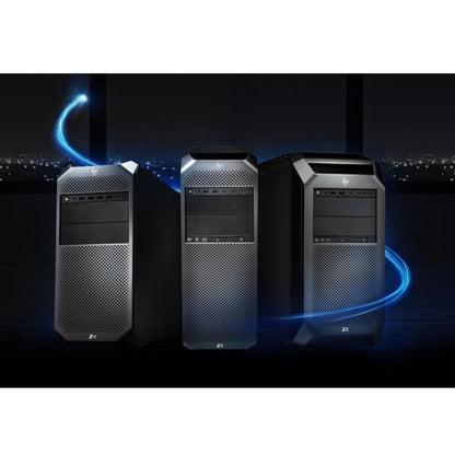 Station de travail HP Z4 G5 - 1 x Intel Xeon w3-2425 - Technologie vPro - 16 Go - SSD 512 Go - Tour - Noir 7X9F6UT#ABA