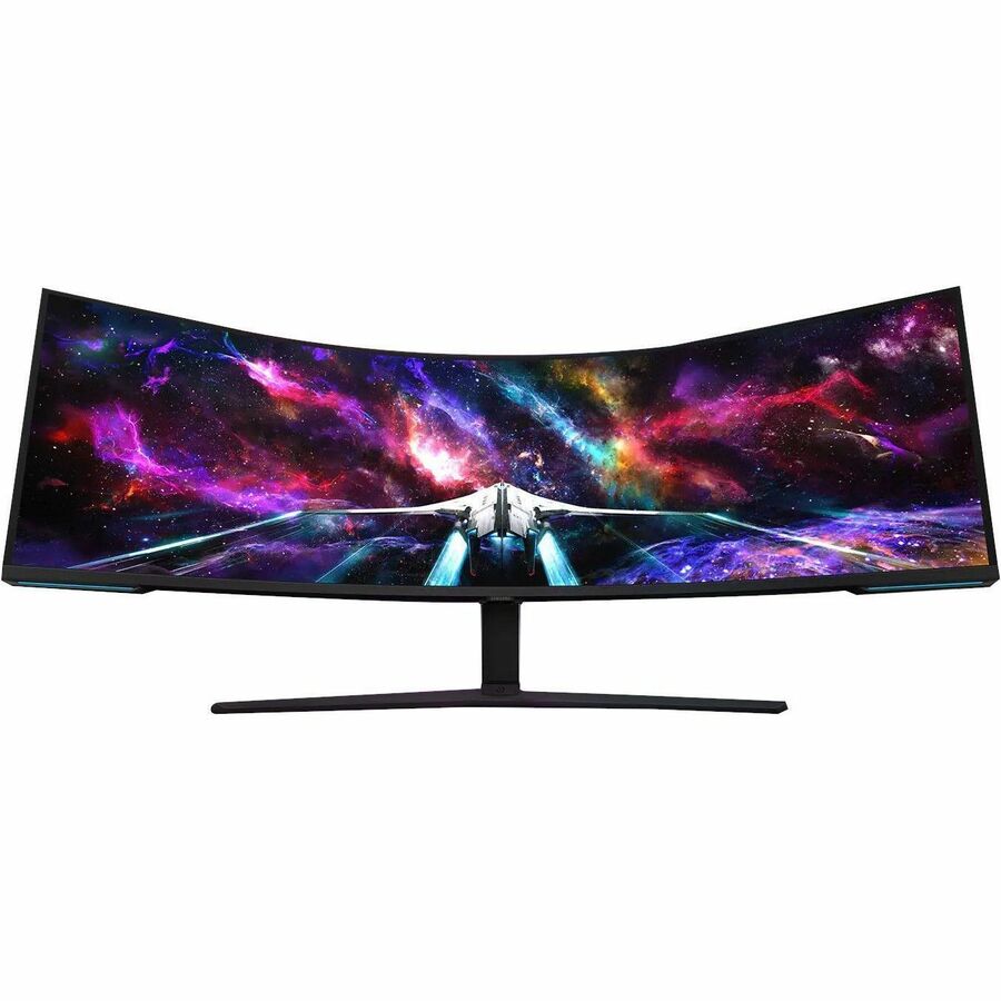 Moniteur LED de jeu incurvé Samsung Odyssey Neo G9 S57CG952NN de 57 pouces DUHD - 32:9 - Noir, Blanc LS57CG952NNXZA