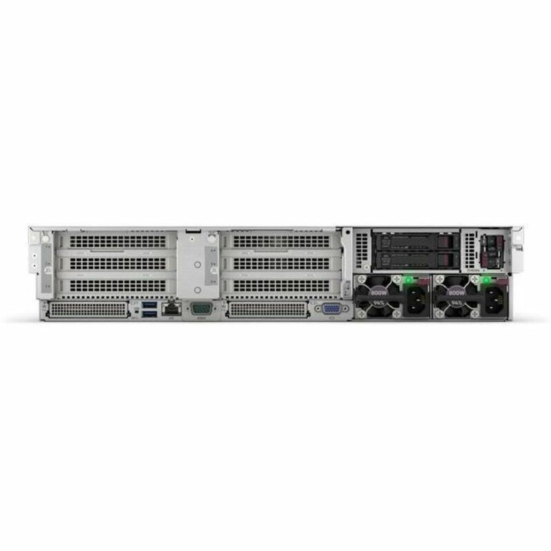 HPE ProLiant DL345 G11 2U Rack Server - 1 x AMD EPYC 9124 3 GHz - 32 GB RAM - 12Gb/s SAS Controller P66778-B21