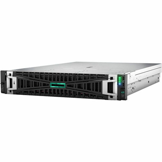 HPE ProLiant DL385 G11 2U Rack Server - 1 x AMD EPYC 9124 3 GHz - 32 GB RAM - 12Gb/s SAS Controller P66781-B21