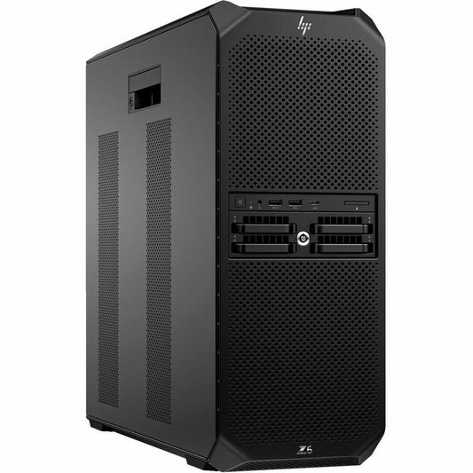 HP Z6 G5 A Workstation - 1 x AMD Ryzen Threadripper PRO 7945WX - 16 GB - 512 GB SSD - Tower - Black 9J2J5UT#ABC