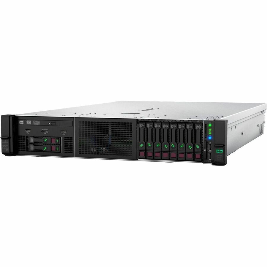 HPE ProLiant DL380 G10 2U Rack Server - 1 x Intel Xeon Silver 4208 2.10 GHz - 64 GB RAM - 960 GB SSD - (2 x 480GB) SSD Configuration - Serial ATA, 12Gb/s SAS Controller P69751-005