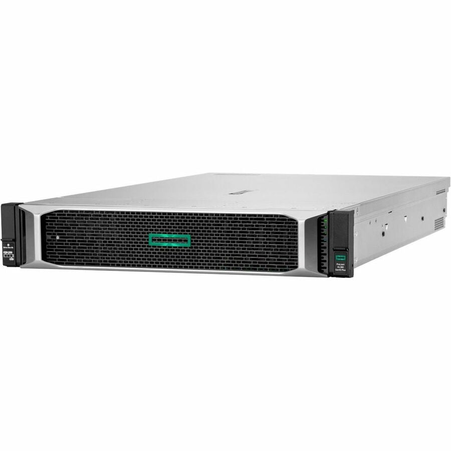 HPE ProLiant DL380 G10 Plus 2U Rack Server - 1 x Intel Xeon Silver 4314 2.40 GHz - 128 GB RAM - 960 GB SSD - (2 x 480GB) SSD Configuration - 12Gb/s SAS, Serial ATA, NVMe Controller P69755-005