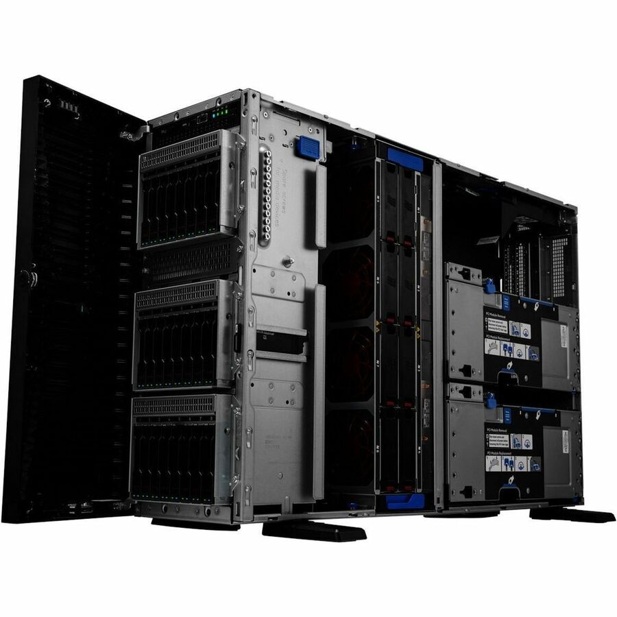 HPE ProLiant ML350 G11 4U Tower Server - 1 x Intel Xeon Silver 4514Y 2 GHz - 64 GB RAM - 960 GB SSD - (2 x 480GB) SSD Configuration - Serial Attached SCSI (SAS), Serial ATA Controller P71688-005