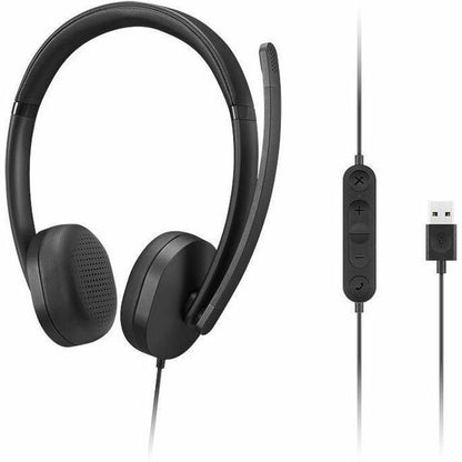 Casque stéréo filaire Lenovo USB-A Gen 2 4XD1P83425