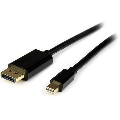 StarTech.com 4m (13ft) Mini DisplayPort to DisplayPort 1.2 Cable, 4K x 2K mDP to DisplayPort Adapter Cable, Mini DP to DP Cable MDP2DPMM4M