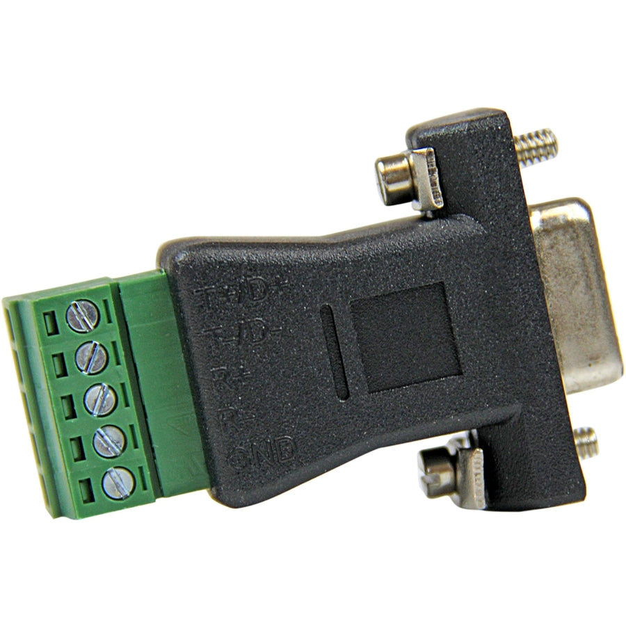 StarTech.com RS422 RS485 Serial DB9 to Terminal Block Adapter DB92422