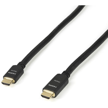 StarTech.com 80 ft (24,4m) Active HDMI Cable, 4K High Speed HDMI Cable, Ultra HD 4k x 2k HDMI, Durable HDMI Cord, 4K 30Hz, M/M HDMIMM80AC