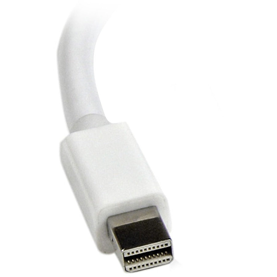 StarTech.com Mini DisplayPort to VGA Adapter, Active Mini DP to VGA Converter, 1080p Video, mDP 1.2 to VGA Monitor/Display Adapter Dongle MDP2VGAW