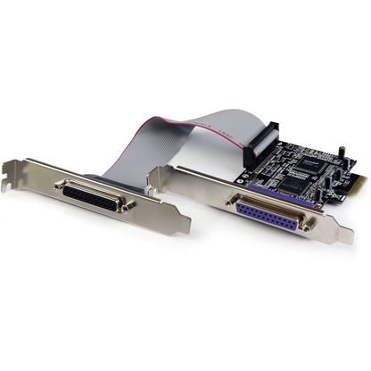 StarTech.com 2 Port PCI Express / PCI-e Parallel Adapter Card - IEEE 1284 with Low Profile Bracket PEX2PECP2