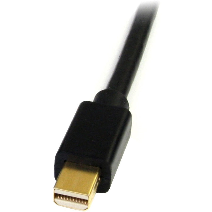 StarTech.com 6ft Mini DisplayPort to DVI Cable, Mini DP to DVI-D Adapter/Converter Cable, 1080p Video, mDP 1.2 to DVI Monitor/Display MDP2DVIMM6