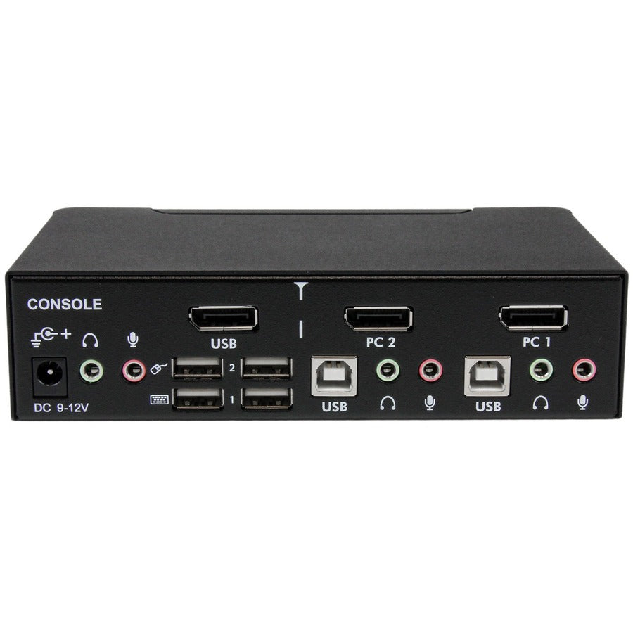 StarTech.com 2 Port USB DisplayPort KVM Switch with Audio SV231DPUA