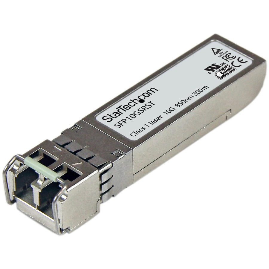 StarTech.com Cisco SFP-10G-SR Compatible SFP+ Module - 10GBASE-SR - 10GE Gigabit Ethernet SFP+ 10GbE Multimode Fiber MMF Optic Transceiver SFP10GSRST