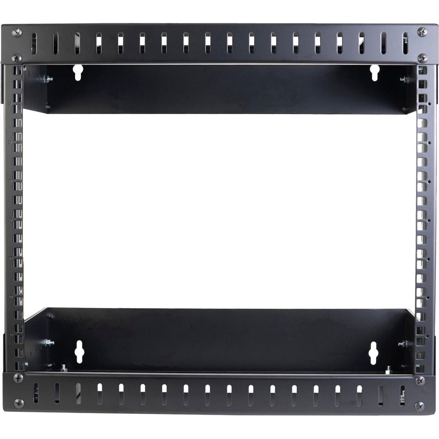 StarTech.com 2-Post 8U Heavy-Duty Wall Mount Network Rack, 19" Open Frame Server Rack with Adjustable Depth, Data Rack for IT Equipment~ RK812WALLOA