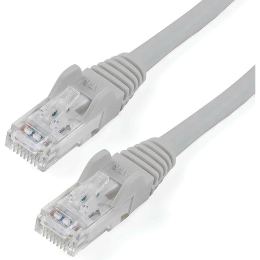 StarTech.com 35ft CAT6 Ethernet Cable - Gray Snagless Gigabit - 100W PoE UTP 650MHz Category 6 Patch Cord UL Certified Wiring/TIA N6PATCH35GR