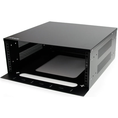 StarTech.com Wallmount Server Rack - Low-Profile Cabinet for Servers with Vertical Mounting - 4U~ RK419WALVO