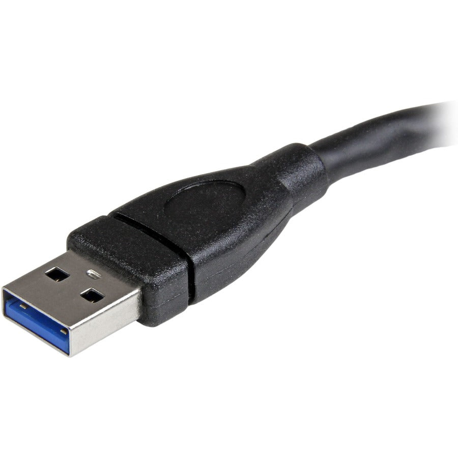 StarTech.com 6in Black USB 3.0 (5Gbps) Extension Adapter Cable A to A - M/F USB3EXT6INBK