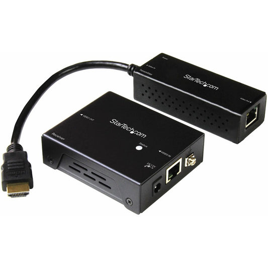 StarTech.com 4K HDMI Extender with Compact Transmitter - Up to 40 m (130 ft.) - HDBaseT Extender Kit - UHD 4K - ST121HDBTDK ST121HDBTDK