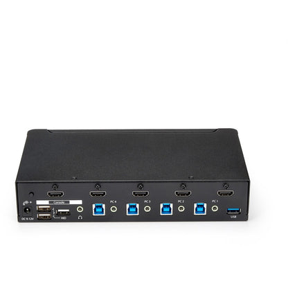 StarTech.com 4-Port HDMI KVM Switch - Built-in USB 3.0 Hub for Peripheral Devices - 1080p SV431HDU3A2