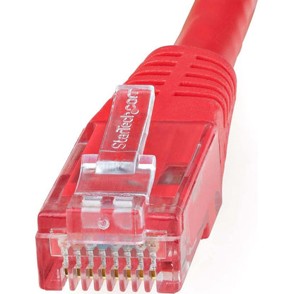 StarTech.com 5ft CAT6 Ethernet Cable - Red Molded Gigabit - 100W PoE UTP 650MHz - Category 6 Patch Cord UL Certified Wiring/TIA C6PATCH5RD